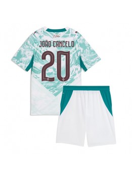 Detské Futbalové oblečenie Portugalsko Joao Cancelo #20 MS 2026 Krátky Rukáv - Preč (+ trenírky)